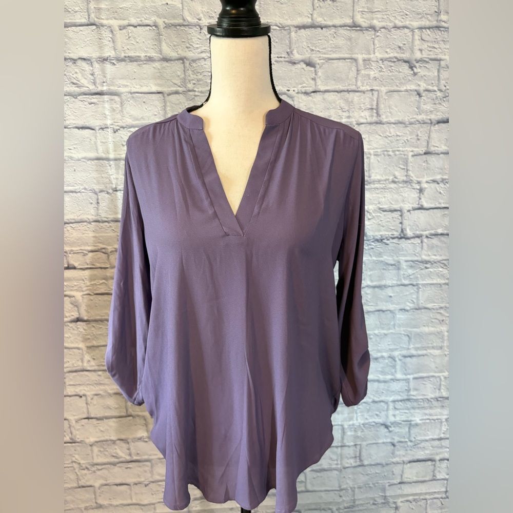 Lush Deep Purple Women's Blouse
